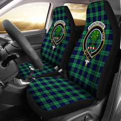 Abercrombie Family Tartan Crest Car Seat Cover