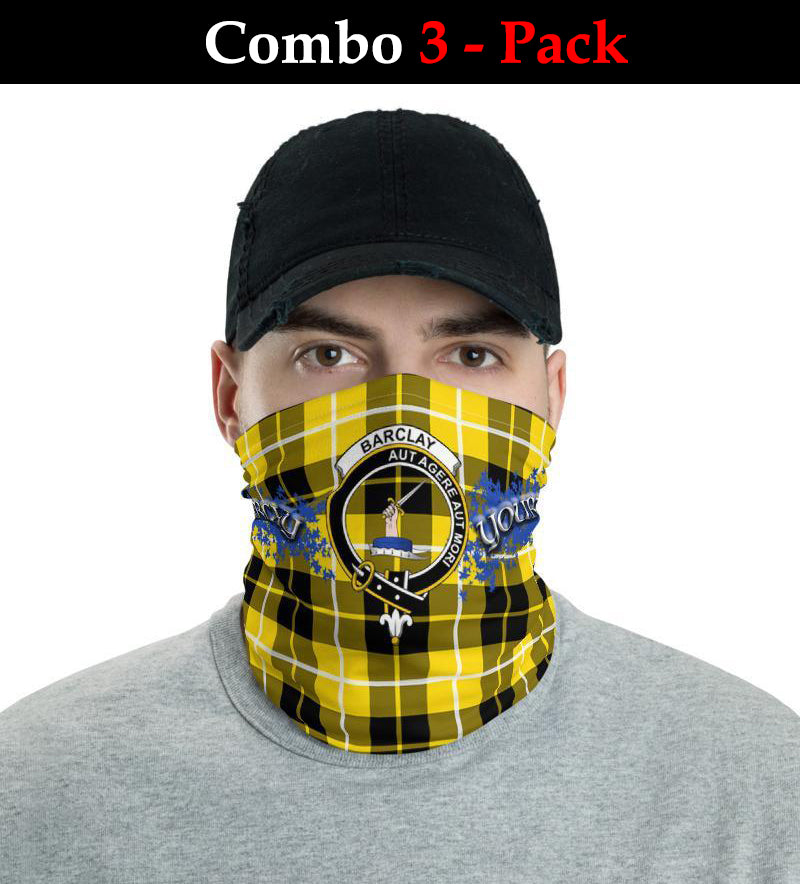 Barclay Tartan Crest Neck Gaiter - Bandana