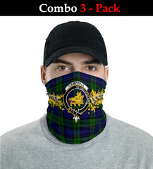 Campbell Tartan Crest Neck Gaiter - Bandana