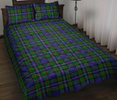 Robertson Hunting Modern Family Tartan Quilt Bed Set