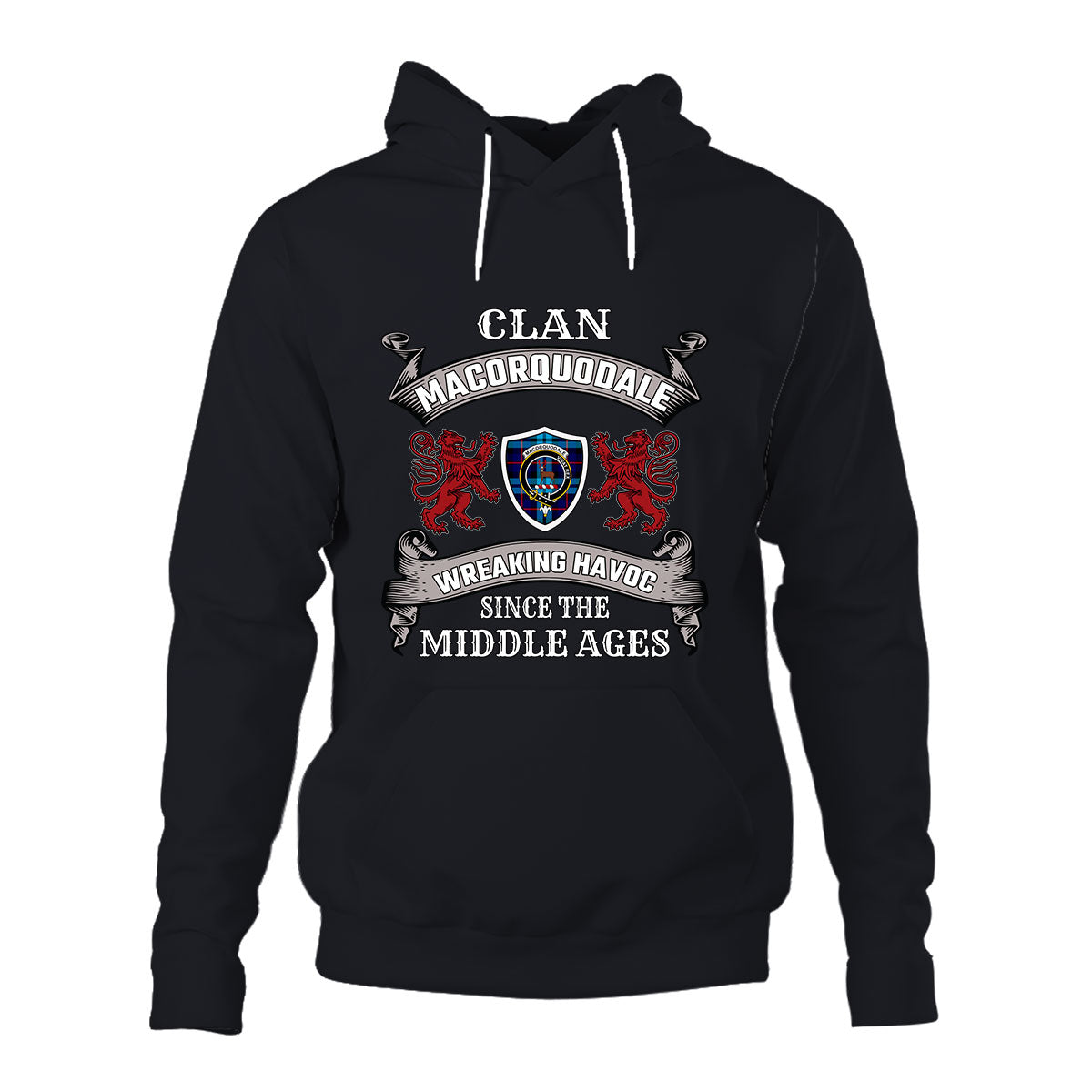McCorquodale Family Tartan - 2D Unisex Hoodie