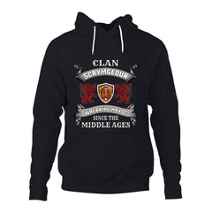 Scrymgeour Family Tartan - 2D Unisex Hoodie
