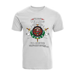 Cheyne Tartan Crest T-shirt - I'm not yelling style