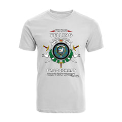 Lockhart Tartan Crest T-shirt - I'm not yelling style