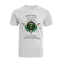 Logie Tartan Crest T-shirt - I'm not yelling style