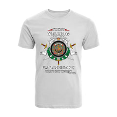 MacKintosh Tartan Crest T-shirt - I'm not yelling style