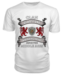 Gladstone Family Tartan - 2D T-shirt