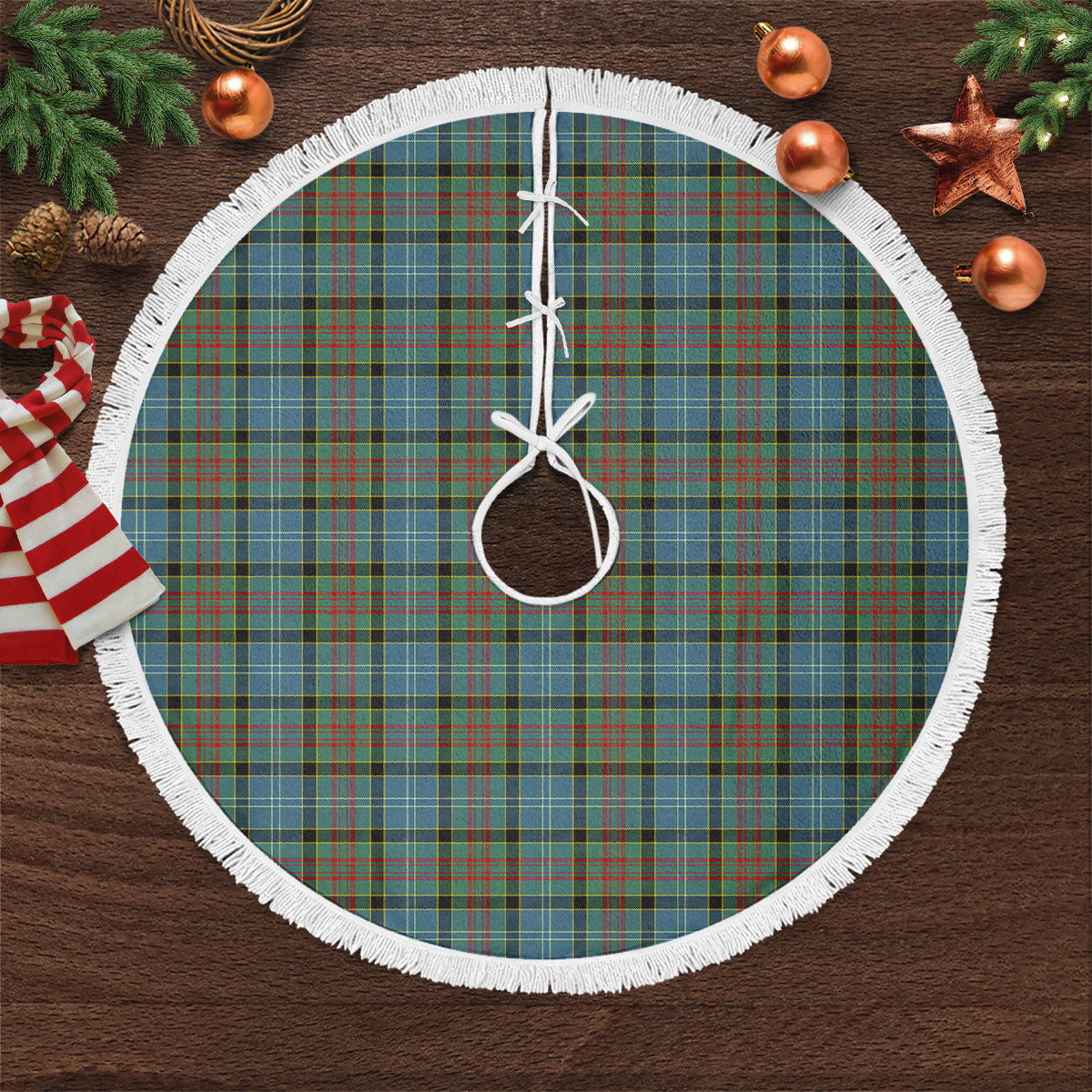 Brisbane Tartan Christmas Tree Skirt