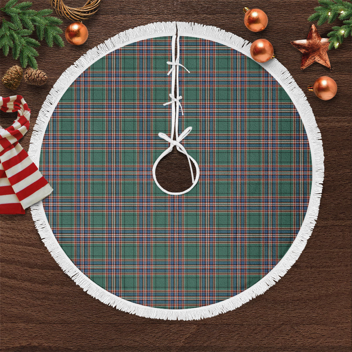MacFarlane Hunting Ancient Tartan Christmas Tree Skirt