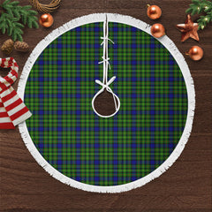 Rollo Modern Tartan Christmas Tree Skirt