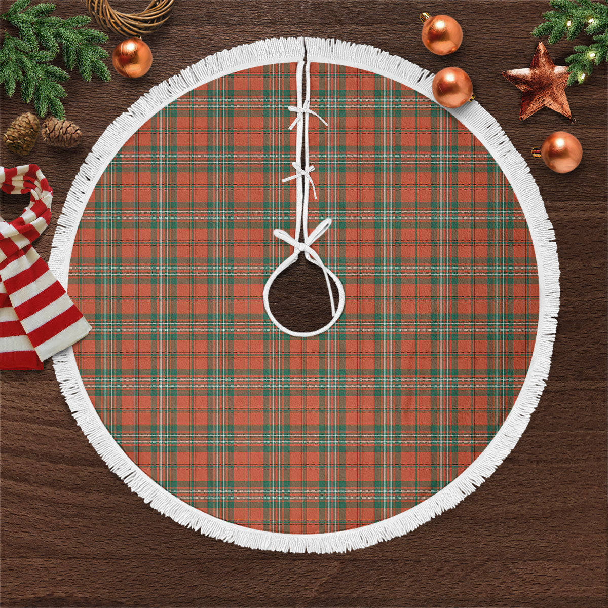 Scott Ancient Tartan Christmas Tree Skirt