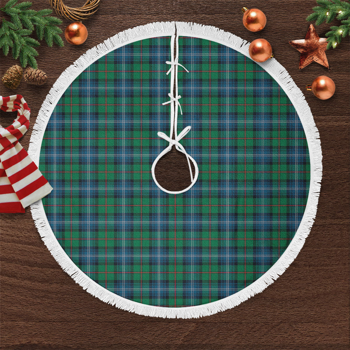 Urquhart Ancient Tartan Christmas Tree Skirt