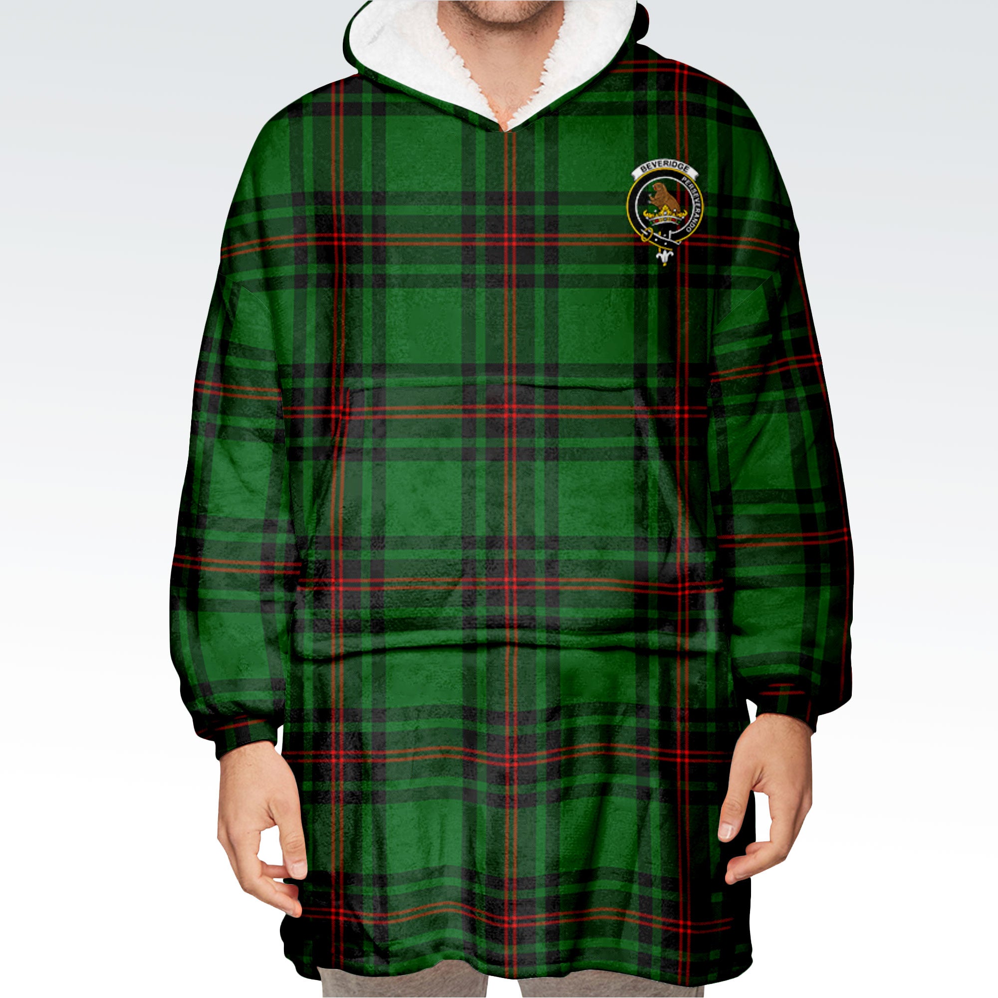 Beveridge Tartan Hoodie Blanket