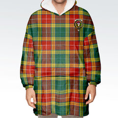 Buchanan Old Sett Tartan Hoodie Blanket