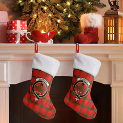Darroch (Gourock) Tartan Crest Christmas Stocking