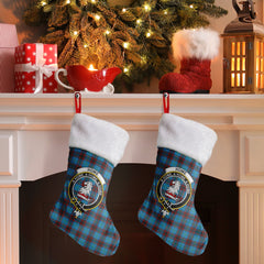 Home Ancient Tartan Crest Christmas Stocking