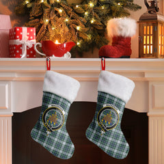 MacKenzie Dress Ancient Tartan Crest Christmas Stocking