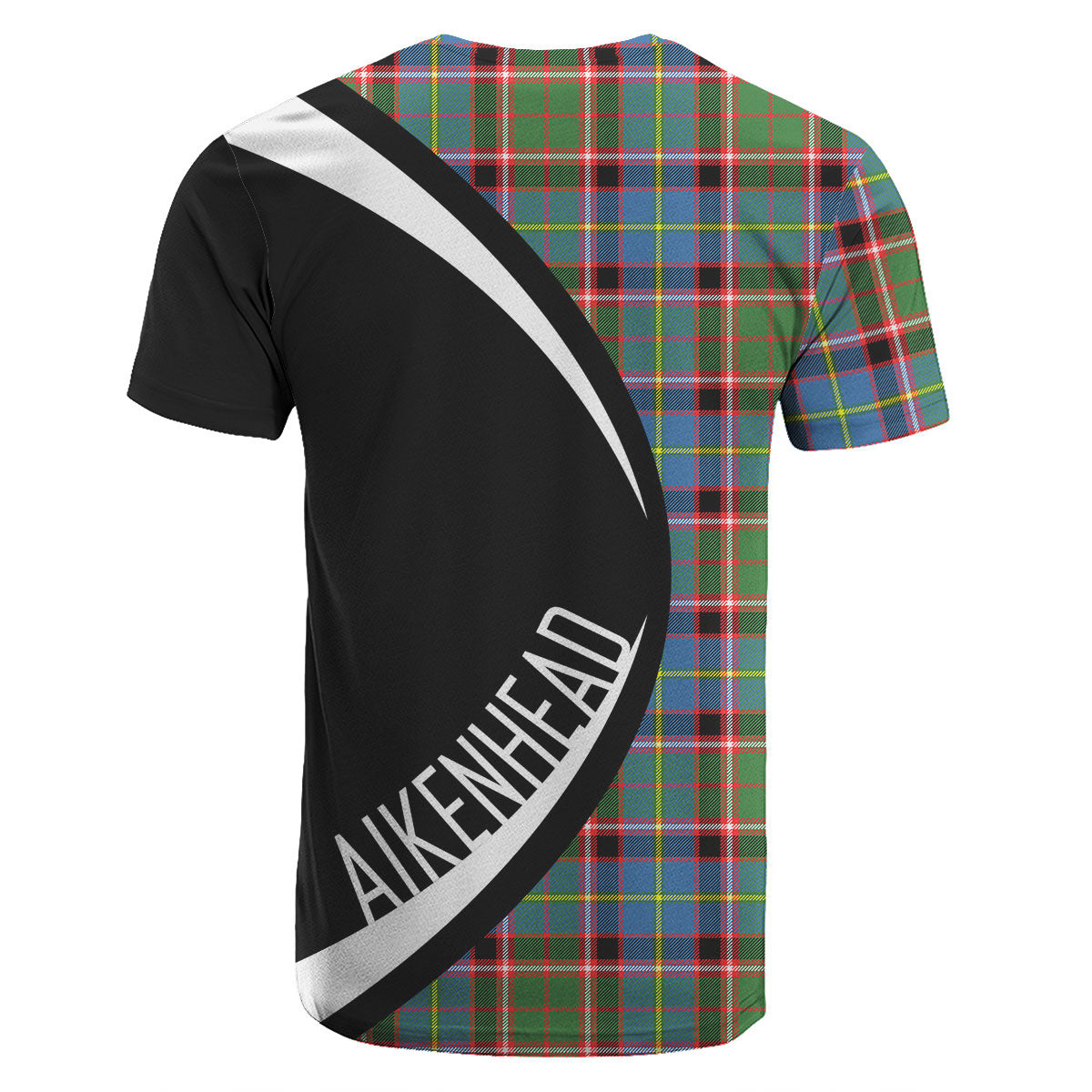 Aikenhead Tartan Crest T-shirt - Circle Style
