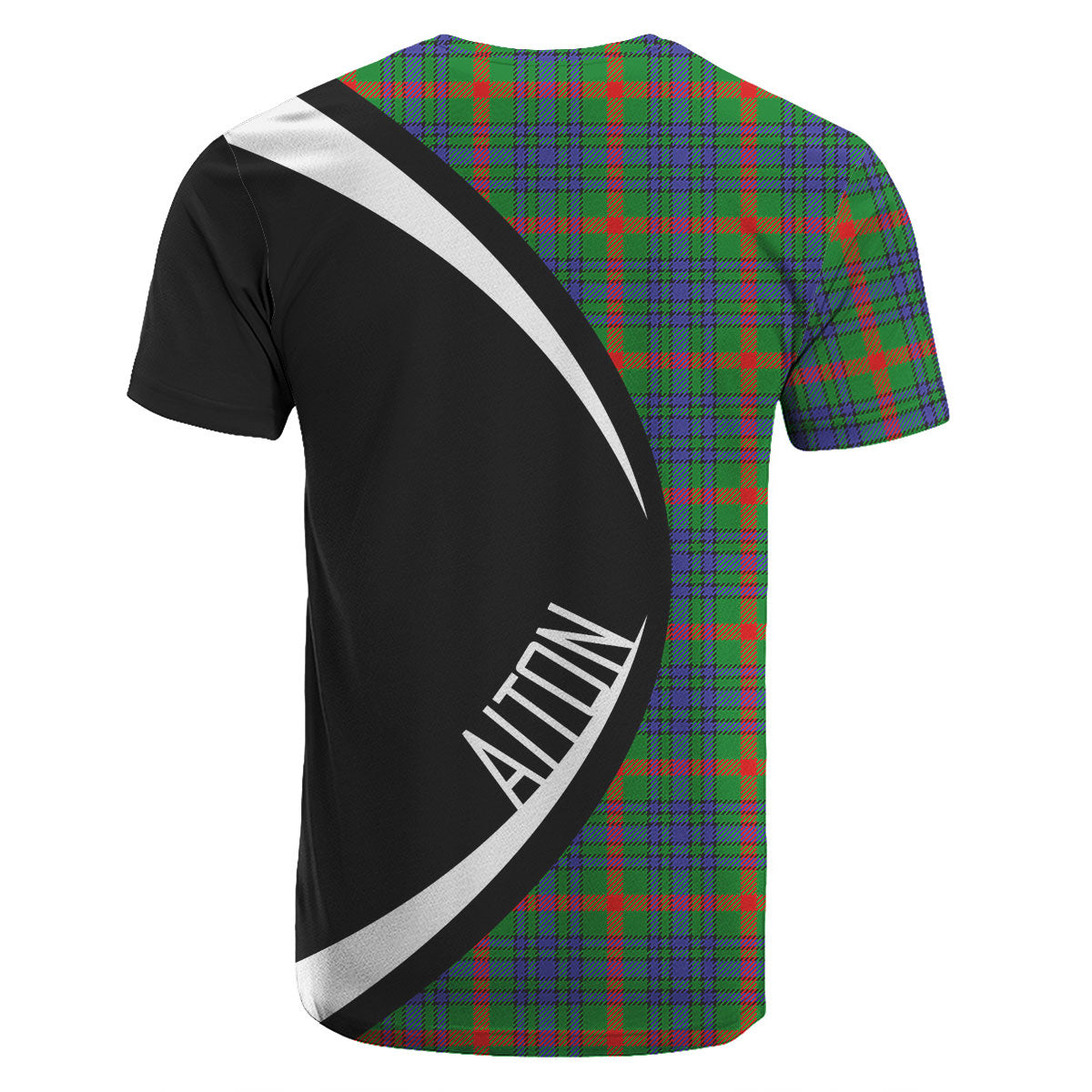 Aiton Tartan Crest T-shirt - Circle Style