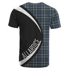 Allardice Tartan Crest T-shirt - Circle Style