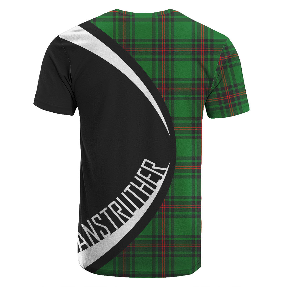 Anstruther Tartan Crest T-shirt - Circle Style