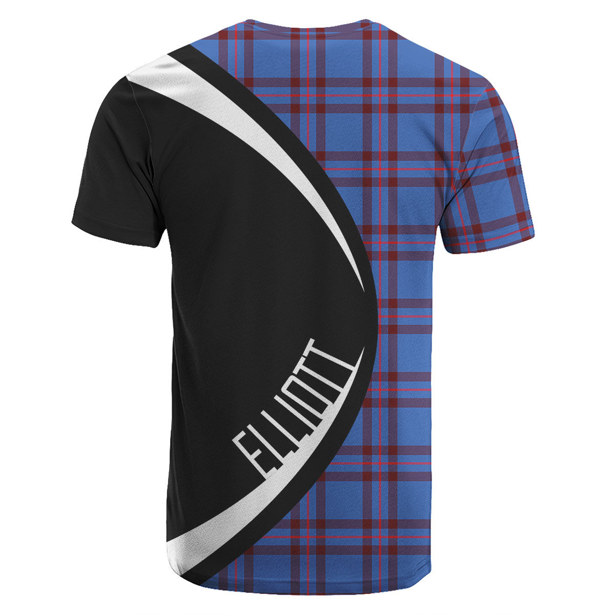 Elliott Modern Tartan Crest T-shirt - Circle Style