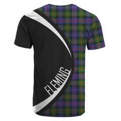 Fleming Tartan Crest T-shirt - Circle Style