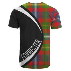 Forrester Tartan Crest T-shirt - Circle Style