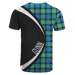 Gunn Ancient Tartan Crest T-shirt - Circle Style