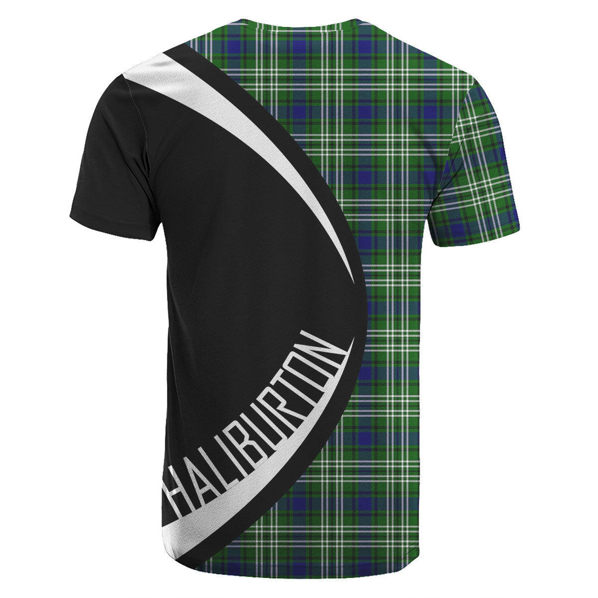 Haliburton Tartan Crest T-shirt - Circle Style