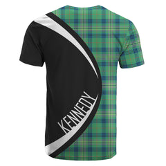 Kennedy Ancient Tartan Crest T-shirt - Circle Style