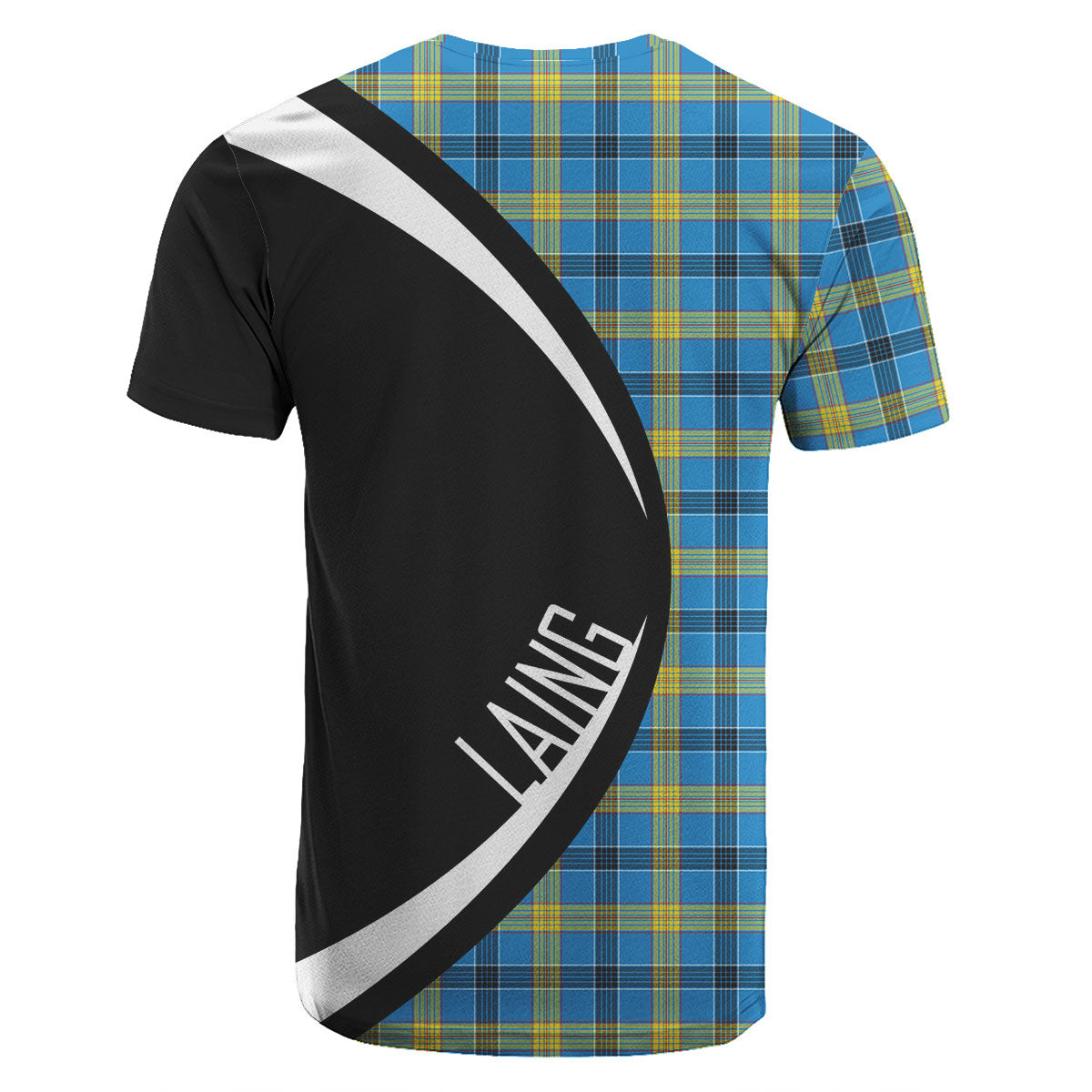 Laing Tartan Crest T-shirt - Circle Style
