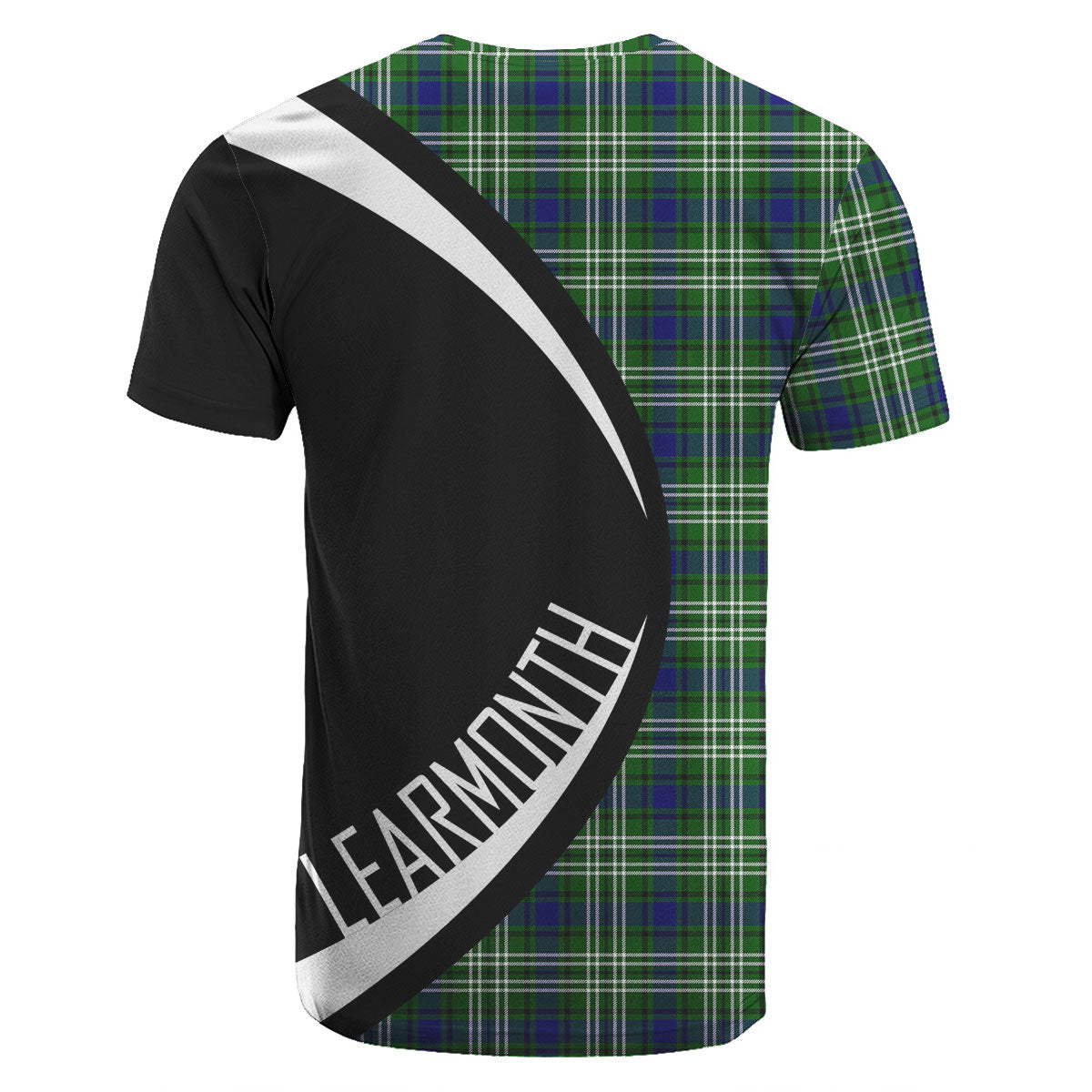 Learmonth Tartan Crest T-shirt - Circle Style