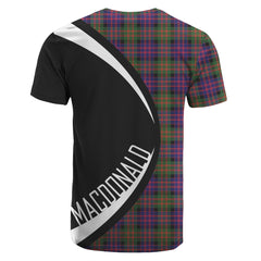 MacDonald Modern Tartan Crest T-shirt - Circle Style