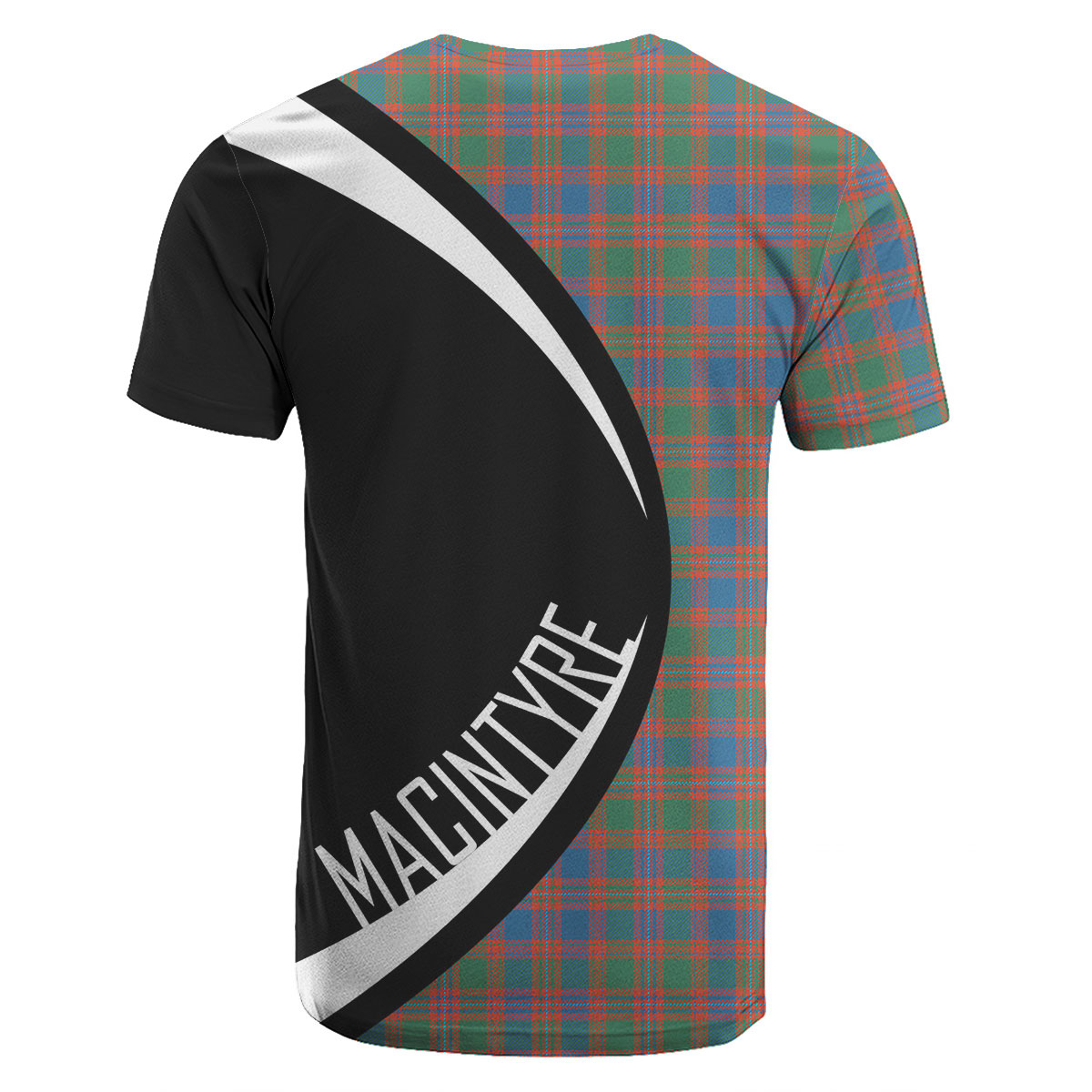 MacIntyre Ancient Tartan Crest T-shirt - Circle Style
