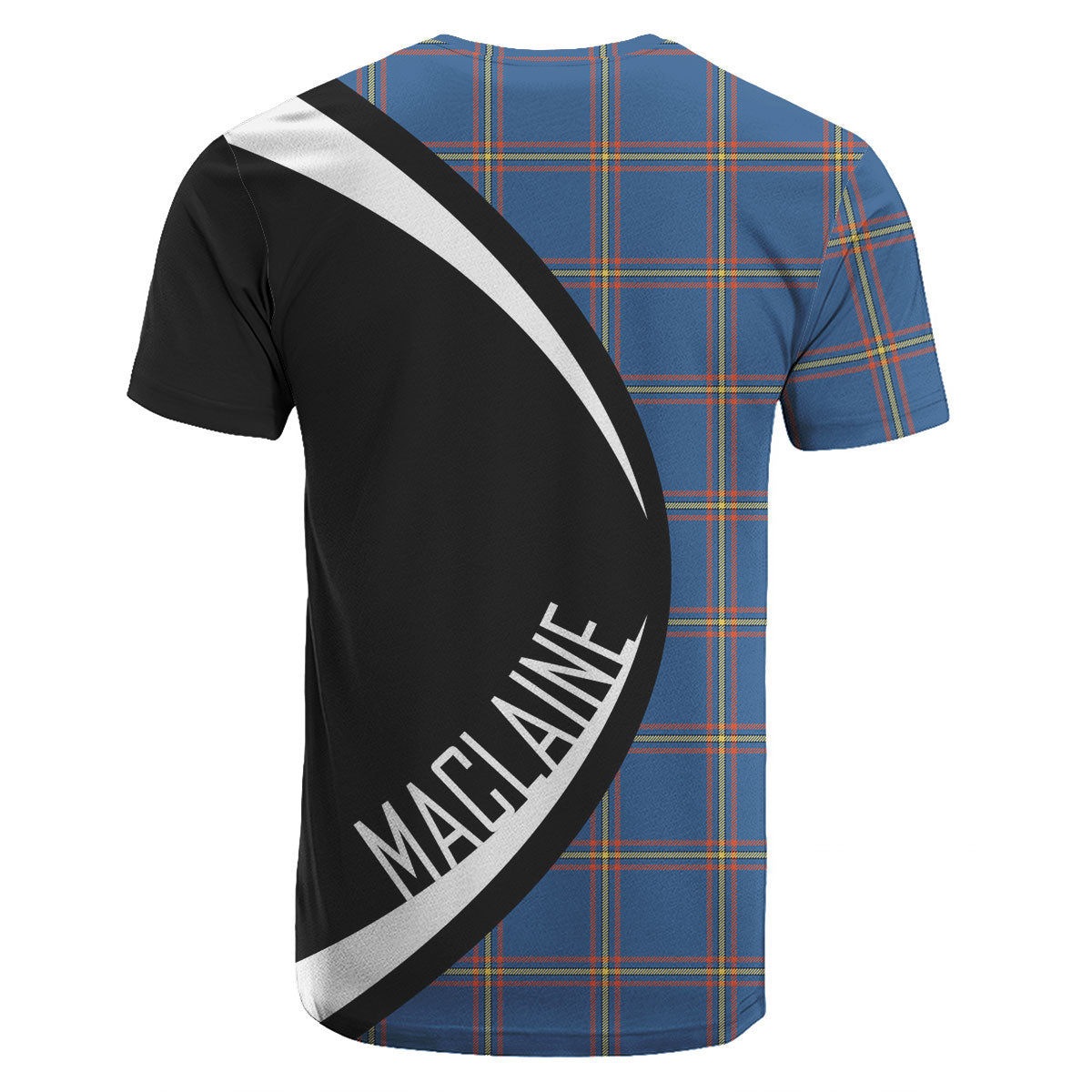 MacLaine of Loch Buie Hunting Ancient Tartan Crest T-shirt - Circle Style