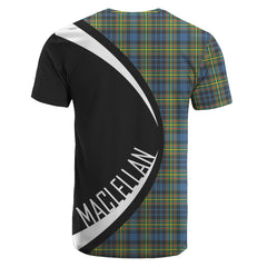MacLellan Ancient Tartan Crest T-shirt - Circle Style