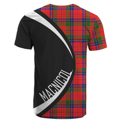 MacNicol (of Scorrybreac) Tartan Crest T-shirt - Circle Style