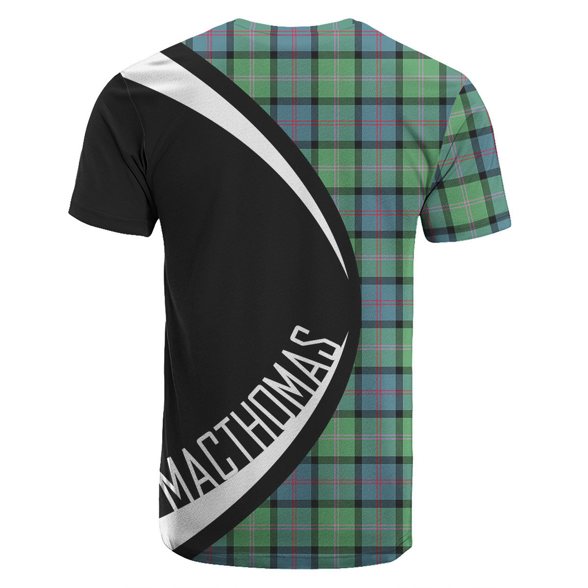 MacThomas Ancient Tartan Crest T-shirt - Circle Style