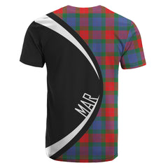 Mar Tartan Crest T-shirt - Circle Style