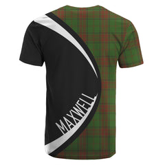 Maxwell Hunting Tartan Crest T-shirt - Circle Style
