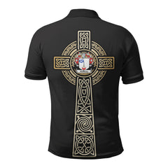Halliday Clan Unisex Polo Shirt - Celtic Tree Of Life