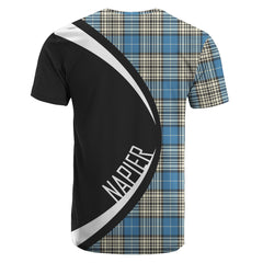 Napier Ancient Tartan Crest T-shirt - Circle Style