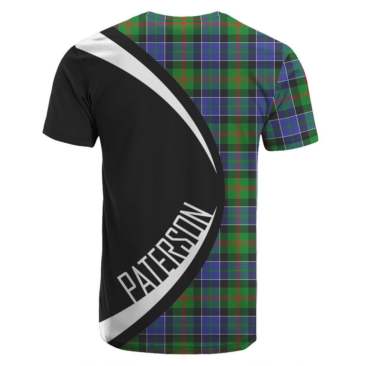 Paterson Tartan Crest T-shirt - Circle Style