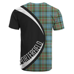 Porterfield Tartan Crest T-shirt - Circle Style