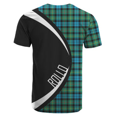 Rollo Ancient Tartan Crest T-shirt - Circle Style