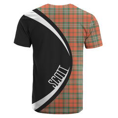 Scott Ancient Tartan Crest T-shirt - Circle Style