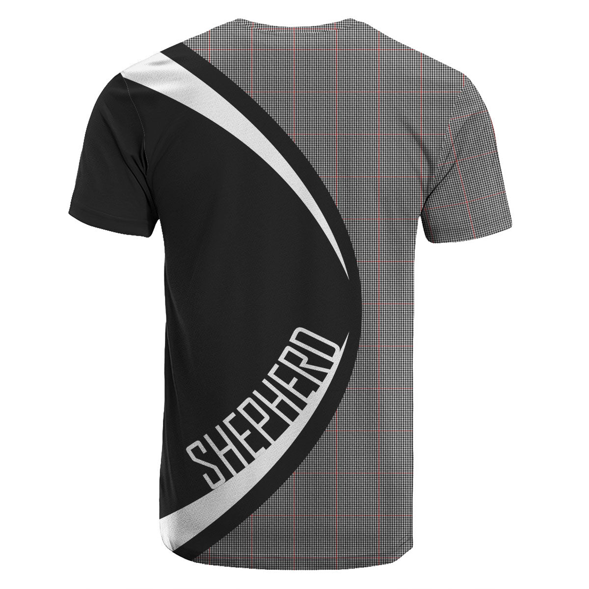 Shepherd Tartan Crest T-shirt - Circle Style