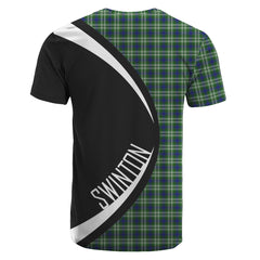 Swinton Tartan Crest T-shirt - Circle Style