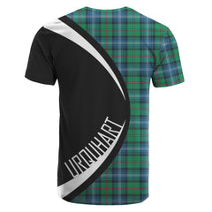 Urquhart Ancient Tartan Crest T-shirt - Circle Style